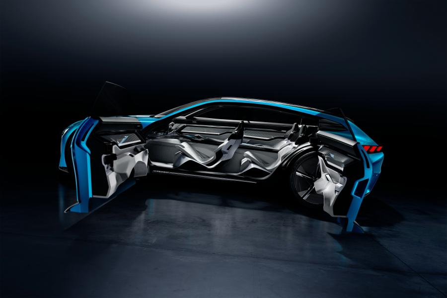 Интерьер Peugeot Instinct Concept 2017 года  (фото 2 из 98)